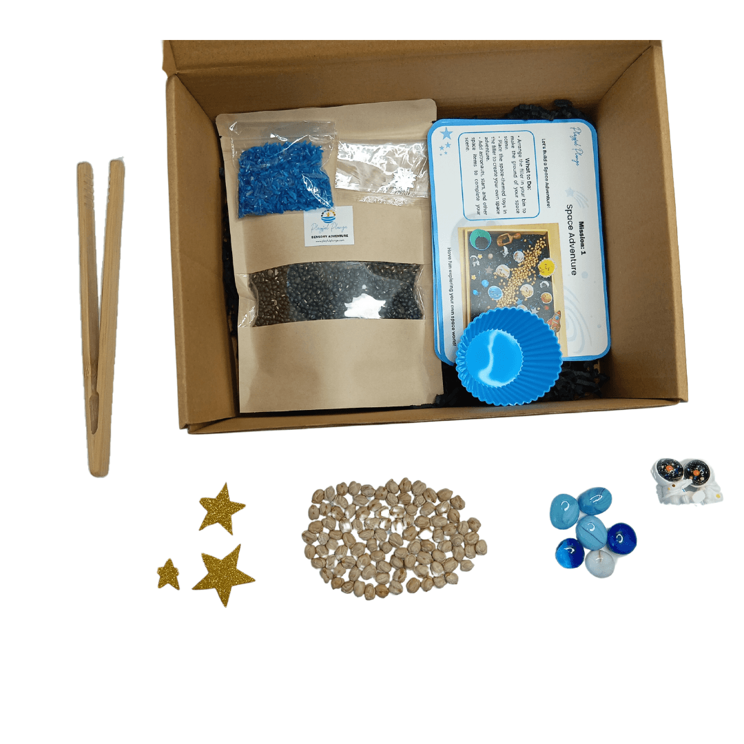 Sensory DIY Play Kit I For 3-8 year Kids - Space