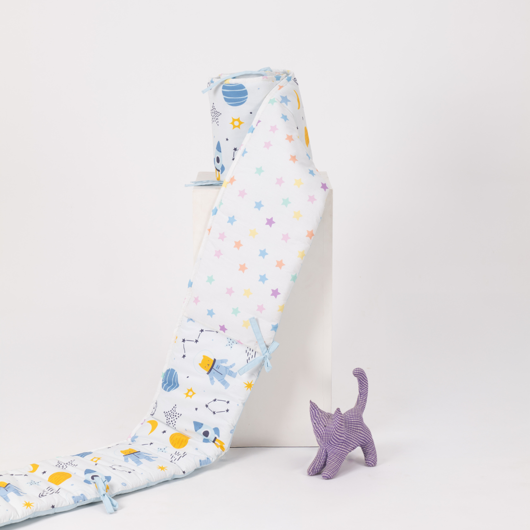 Complete Baby Bedding Set - Outer Space Print I Pack of 4