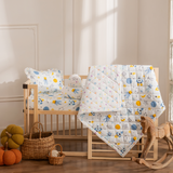 Complete Baby Bedding Set - Outer Space Print I Pack of 4