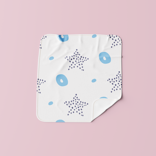 Cotton Muslin Baby Wipes (Set of 3) - Stars